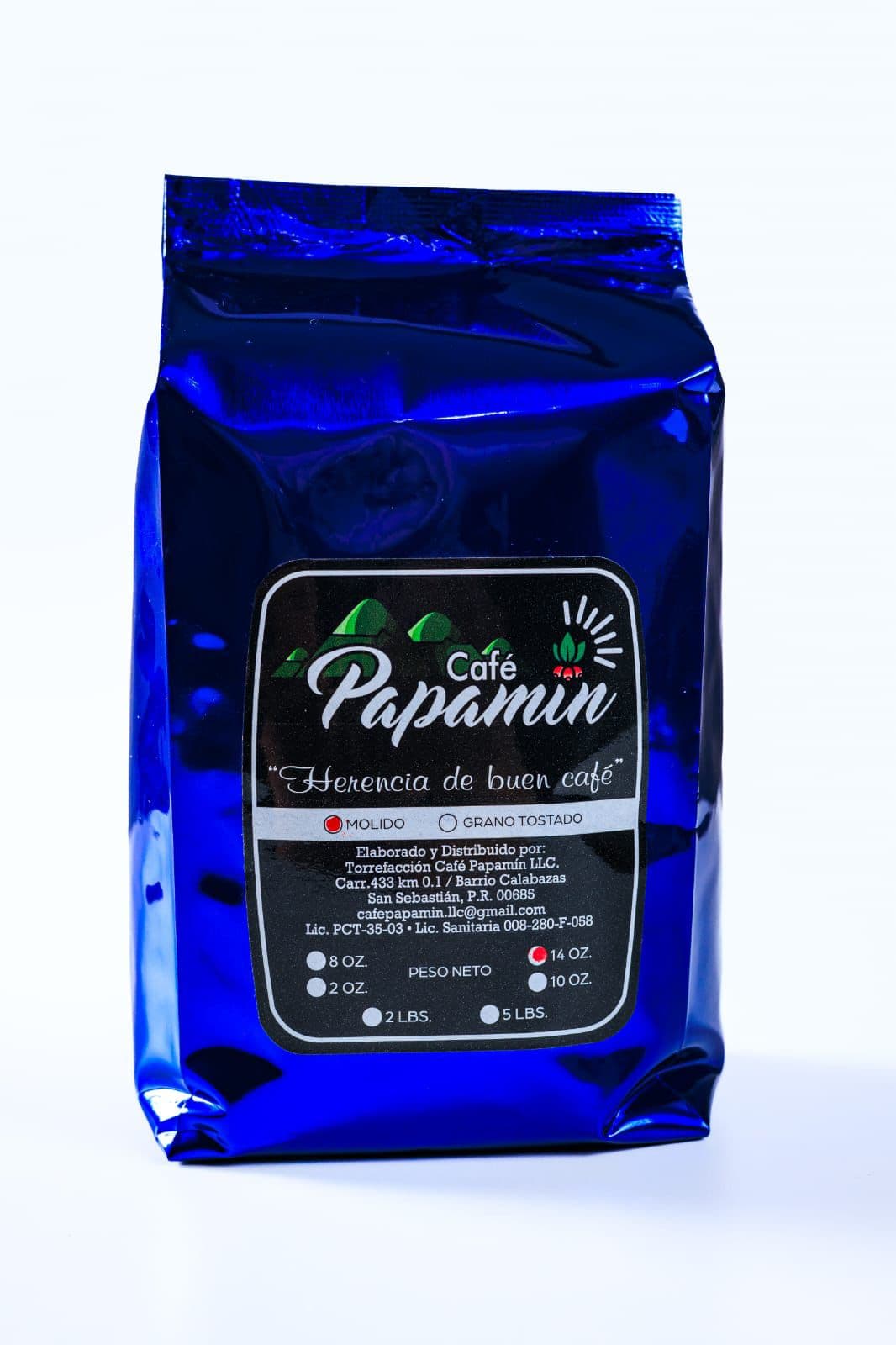 Café Papamín Blend 80/20 Medio Alto